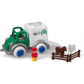Jumbo Viking Toys přepravní vozidlo pro koně s figurkami