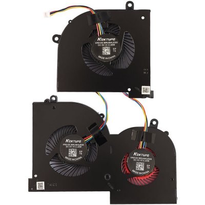 Ventilátor MSI GS65 Stealth P65 Creator - Set (CPU + GPU) – Hledejceny.cz