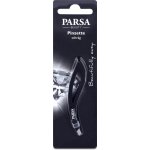 Parsa Beauty pinzeta zkosená zahnutá 1 ks – Zboží Dáma