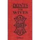 Don'ts for Wives Blanche Ebbutt Hardback