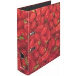 Herlitz pořadač pákový A4 80 mm lamino Jahody – Zboží Živě