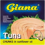 Giana Tuňák kousky ve slunečnicovém oleji 80 g – Zboží Dáma