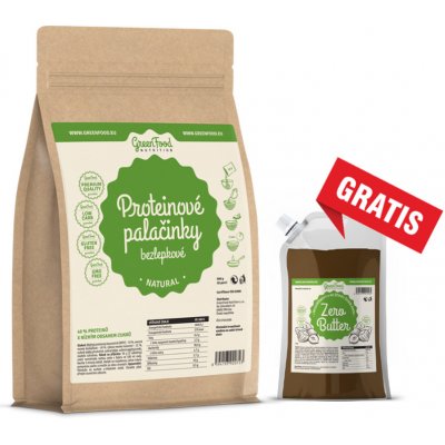 GreenFood Proteinové palačinky 500 g – Zbozi.Blesk.cz