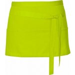 Link Kitchen Wear Krátká barmanská zástěra se třEma předníma kapsama Lime Pantone 382 X983 – Hledejceny.cz