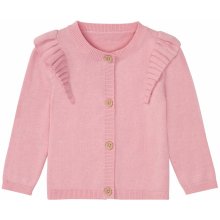 LUPILU Dívčí pletený svetr BIO světle růžová
