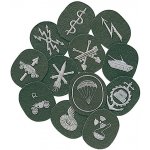 Armáda NVA/DDR Nášivky NVA LAUFBAHNABZ.LASK ŠEDÉ (25 ks) – Zbozi.Blesk.cz