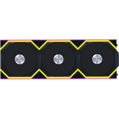 Lian Li UNI FAN SL Wireless 120 Black 3ks včetně ovladače 12SL1W3B – Zbozi.Blesk.cz
