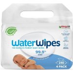 WATERWIPES Ubrousky vlhčené Newborn&Baby 3in1 4 x 60 ks 240 ks – Hledejceny.cz