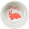 Trixie Keramická miska s puntíky pro králíky 250 ml 11 cm