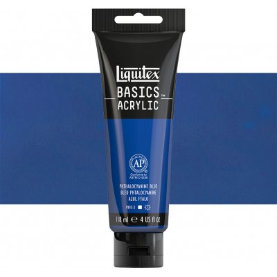 Basics akrylová barva 316 phthalocyanine blue 118 ml – Hledejceny.cz