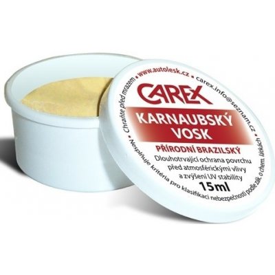 Carex Karnaubský ochranný vosk na ochranu plexi povrchu po renovaci 15 ml – Zboží Mobilmania