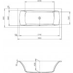 Hoesch Largo 190 x 80 cm 3710010 – Hledejceny.cz