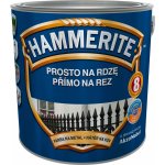 Akzo Nobel Hammerite přímo na rez hladký-žlutý,2,5L – Hledejceny.cz