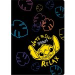 CoolPack Školní sešit 464 Stitch Black A4 linkovaný – Sleviste.cz