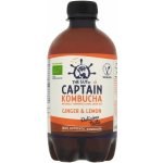 Captain Kombucha Bio Kombucha Zázvor & Citron 400 ml – Zboží Dáma