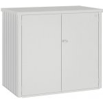 Biohort Alex Duo Přístřešek na popelnice 148 x 88 x 129 cm stříbrná metalíza – Zboží Mobilmania