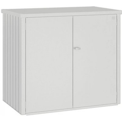 Biohort Alex Duo Přístřešek na popelnice 148 x 88 x 129 cm stříbrná metalíza – Zboží Mobilmania