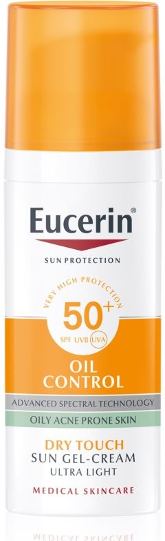 Eucerin Sun Oil Control ochranný krémový gel na obličej SPF50+ 50 ml