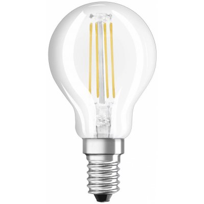 Osram LED žárovka kapka, 6,5 W, 806 lm, teplá bílá, E14 LED SUPERSTAR CL P FIL 60 DIM 6W/ – Zboží Mobilmania
