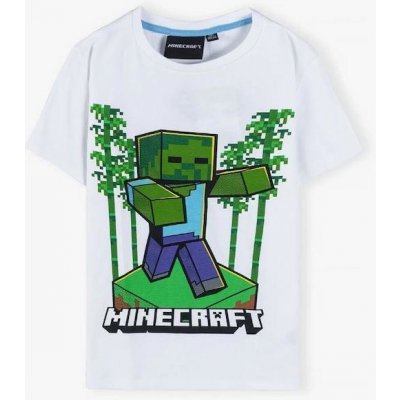 Chlapecké triko Minecraft 53910-111, Bílá