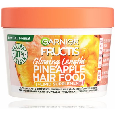 Garnier Fructis Hair Food Pineapple 3v1 maska pro dlouhé vlasy 400 ml