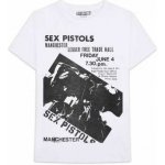 Tričko metal Rock off Sex Pistols Manchester Flyer WHT černá – Zbozi.Blesk.cz