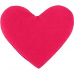 Bellatex Srdce fleece fuchsiový 23x25 – Sleviste.cz