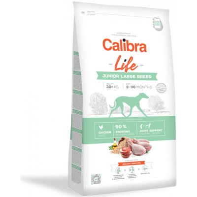 Calibra Dog Life Junior Large Breed Chicken 12 kg – Sleviste.cz