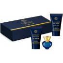 Versace Pour Femme Dylan Blue EDP 5 ml + tělové mléko 25 ml + sprchový gel 25 ml pro ženy dárková sada