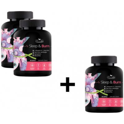 Healthy Way SLEEP & BURN 2+1 3× 60 kapslí – Hledejceny.cz