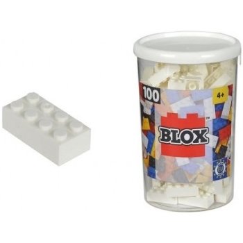 Simba Blox 40 Kostičky bílé v boxu