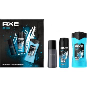 Axe Ice Chill EDT 50 ml + sprchový gel 250 ml + deodorant 150 ml dárková sada