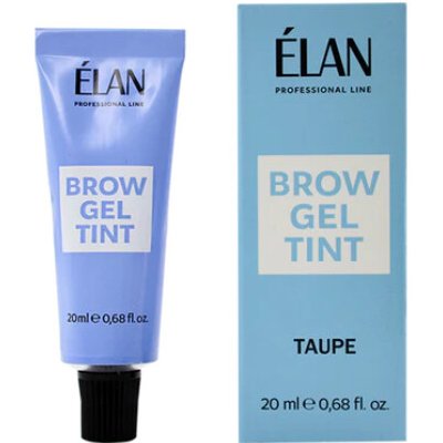 ÉLAN Brow Gel Tint gelová barva na obočí tuba Taupe 20 ml – Zboží Dáma