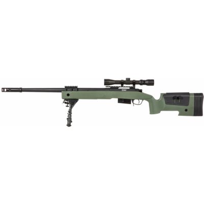 Specna Arms M40A5 SA-S03 Core + dvojnožka a optika zelená manuální – Zboží Dáma