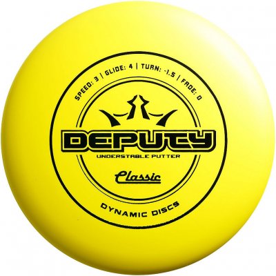 Dynamic Discs Classic Deputy Žlutá – Zboží Dáma