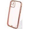 Pouzdro a kryt na mobilní telefon Apple Pouzdro 1Mcz Lux Case Apple iPhone 12 růžové