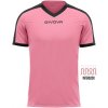 Pánské sportovní tričko Givova Sportovní triko Revolution pink-black růžová