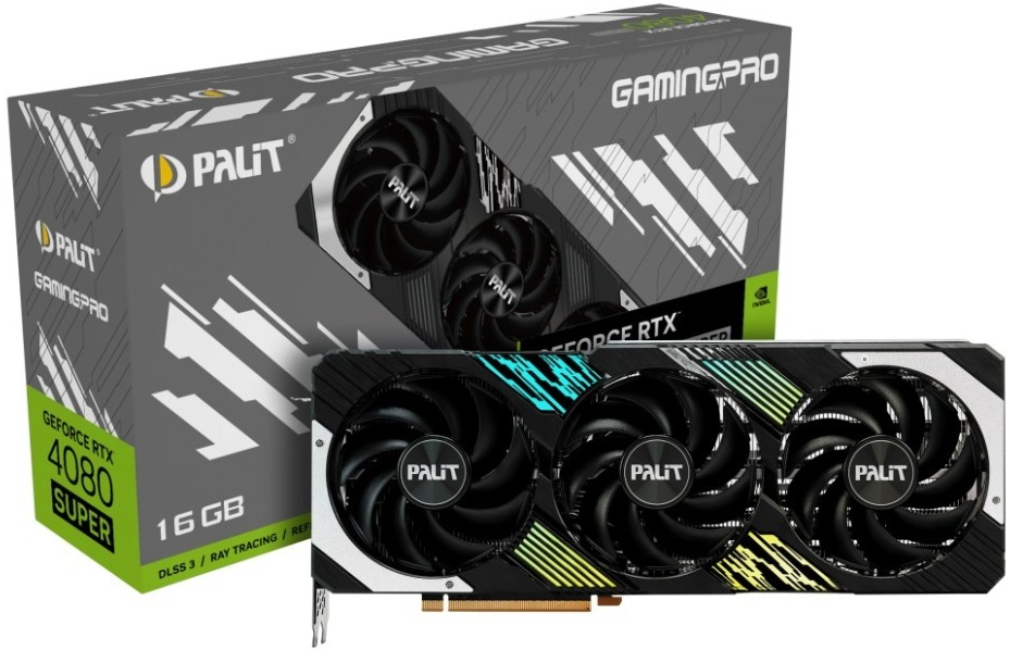 Palit GeForce RTX 4080 Super GamingPro 16GB GDDR6X NED408S019T2-1032A