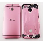 Kryt HTC One M8 zadní růžový – Zbozi.Blesk.cz