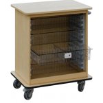 DEXTER 22 TRANSPARENT vozík boxový, otevřený, 880x750x520 mm, javor horský – Hledejceny.cz