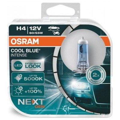 Osram Cool Blue Next Generation H4 P43t 12V 60/55W 2 ks – Zbozi.Blesk.cz