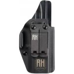 RH Holsters IWB kydexové sharky monoblock 40 mm černé pravé Glock 43X rail – Hledejceny.cz