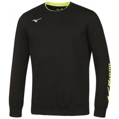 běžecká mikina MIZUNO SWEAT CREW/BLACK