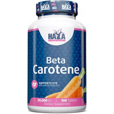 Haya Labs Natural Beta Carotene 20,000 IU 100 tablet – Hledejceny.cz