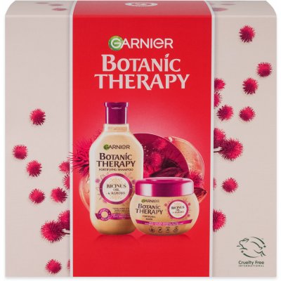 Garnier Botanic Therapy Ricinus Oil & Almond šampon na vlasy 250 ml +  vlasová maska 300 ml dárková sada od 183 Kč - Heureka.cz