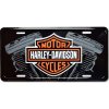 Plakát Americká SPZ Harley Davidson Logo w engine