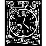 Stamperia Šablona plastová Hodiny 20x25 cm – Sleviste.cz