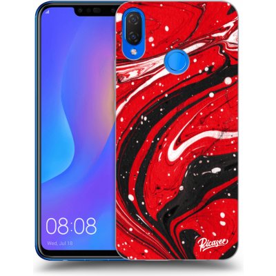 Pouzdro Picasee silikonové Huawei Nova 3i - Red black černé – Zbozi.Blesk.cz