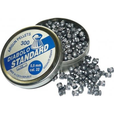 Diabolky Kovohutě CZ 5,5 mm cal.22 Standard 300 ks – Zboží Mobilmania