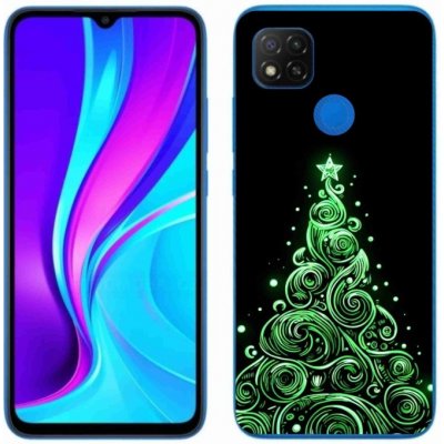 mmCase Gelové Xiaomi Redmi 9C - neonový vánoční stromek 3 – Zbozi.Blesk.cz